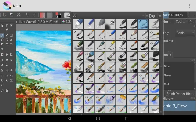 Krita android App screenshot 0