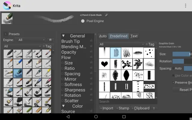 Krita android App screenshot 1